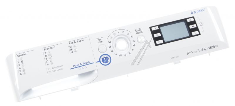 Whirlpool Indesit 482000089396 Bedienteilblende - C00298706 blende+schubladengriff xwe81683xwssseu