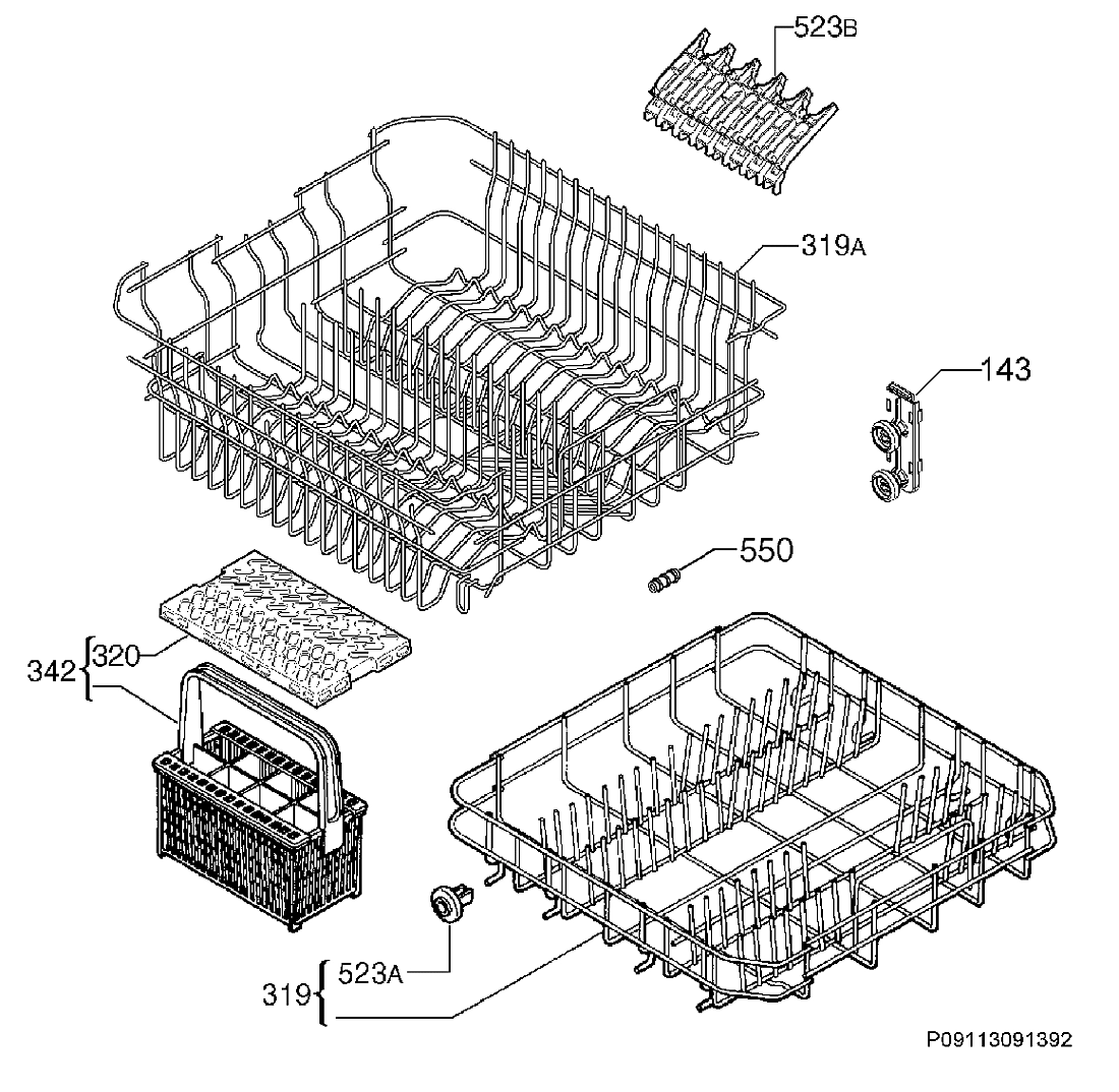 Explosionszeichnung Ikea 91153910502 LAGAN Explosionszeichnung Ikea 91153910502 LAGAN