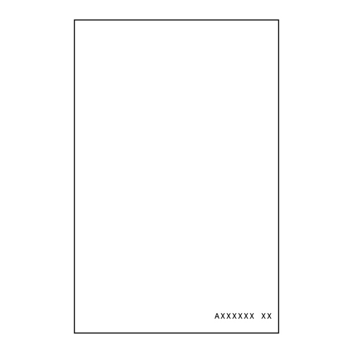 AEG Electrolux 140009510060 Schablone - Schablone,integrierbar,fes5360