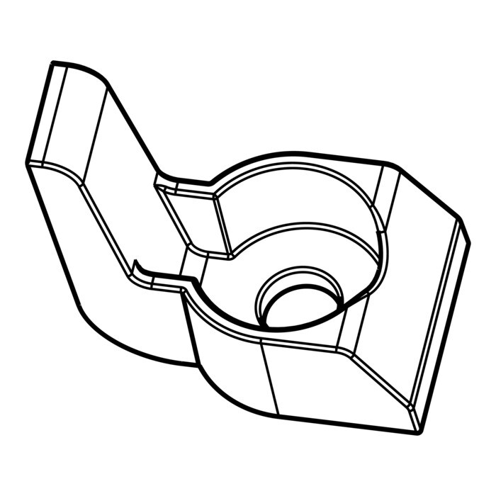 AEG Electrolux 5615500203 Abstandhalter - Abstandhalter,tür,handgriff