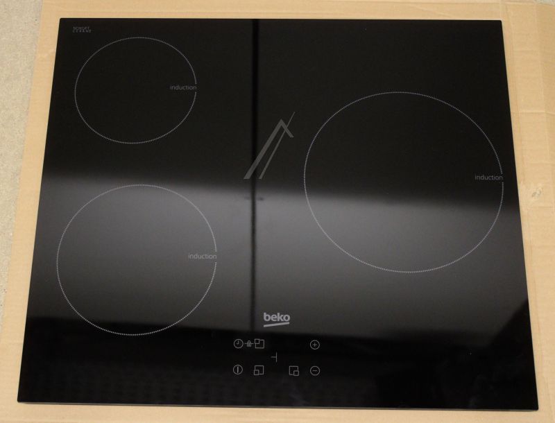 Arcelik Grundig Beko 190261663 Glaskeramikfläche - Glaskeramikfeld hii 63400at
