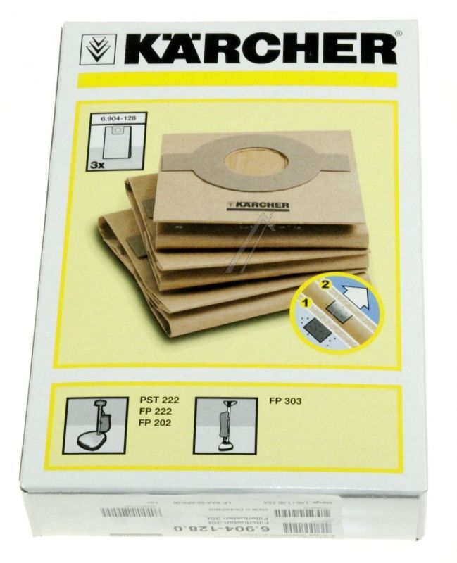 Kärcher 69041280 Staubsaugerbeutel - Filtertueten 3st.