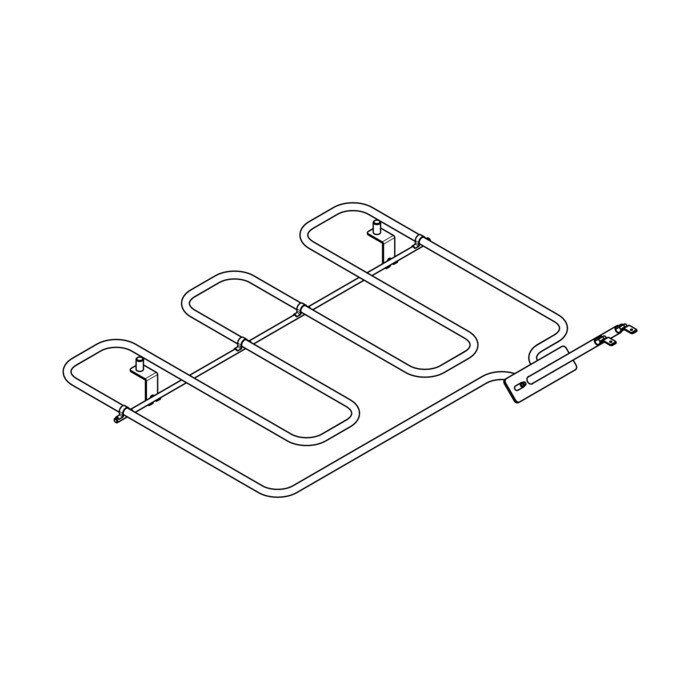 AEG Electrolux 140089344158 Heizelement Oberhitze - Heizelement,oben,grill,400v,17