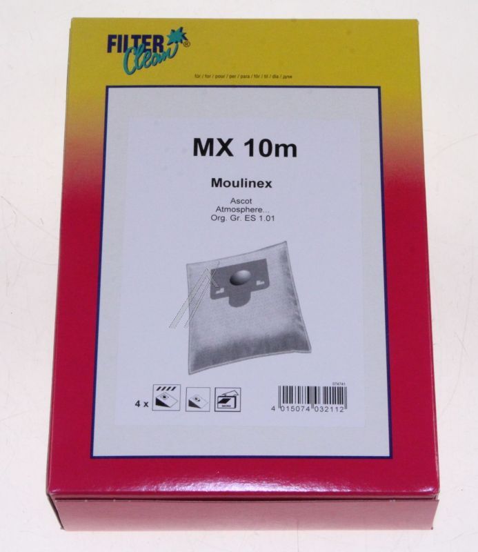 Filter Clean FL0268K Staubsaugerbeutel - Mx10m fl0268-k staubsaugerbeutel 4 stück