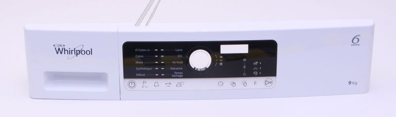 Whirlpool Indesit 481010778465 Blende Waschmittelkasten - C00447073 schalterleiste + griff schublade Whirlpool Indesit 481010778465 Blende Waschmittelkasten - C00447073 schalterleiste + griff schublade