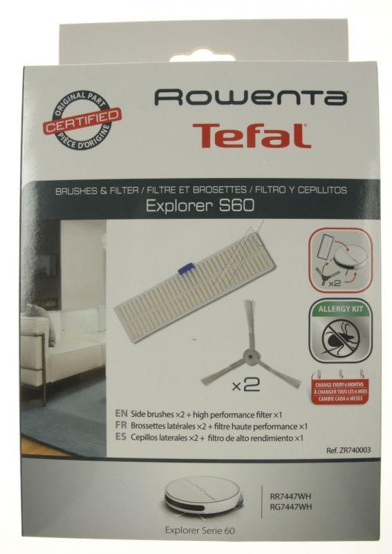 SEB ZR740003 Staubsaugerfilter - Filter allergy + small brush*2