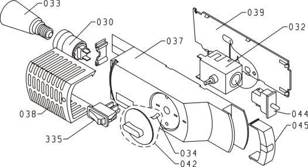 Explosionszeichnung Gorenje 695800 RK6285W Explosionszeichnung Gorenje 695800 RK6285W