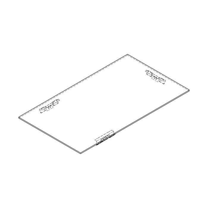 AEG Electrolux 140011251042 Glaskeramikfläche - Table de cuisson,noir,290x520m