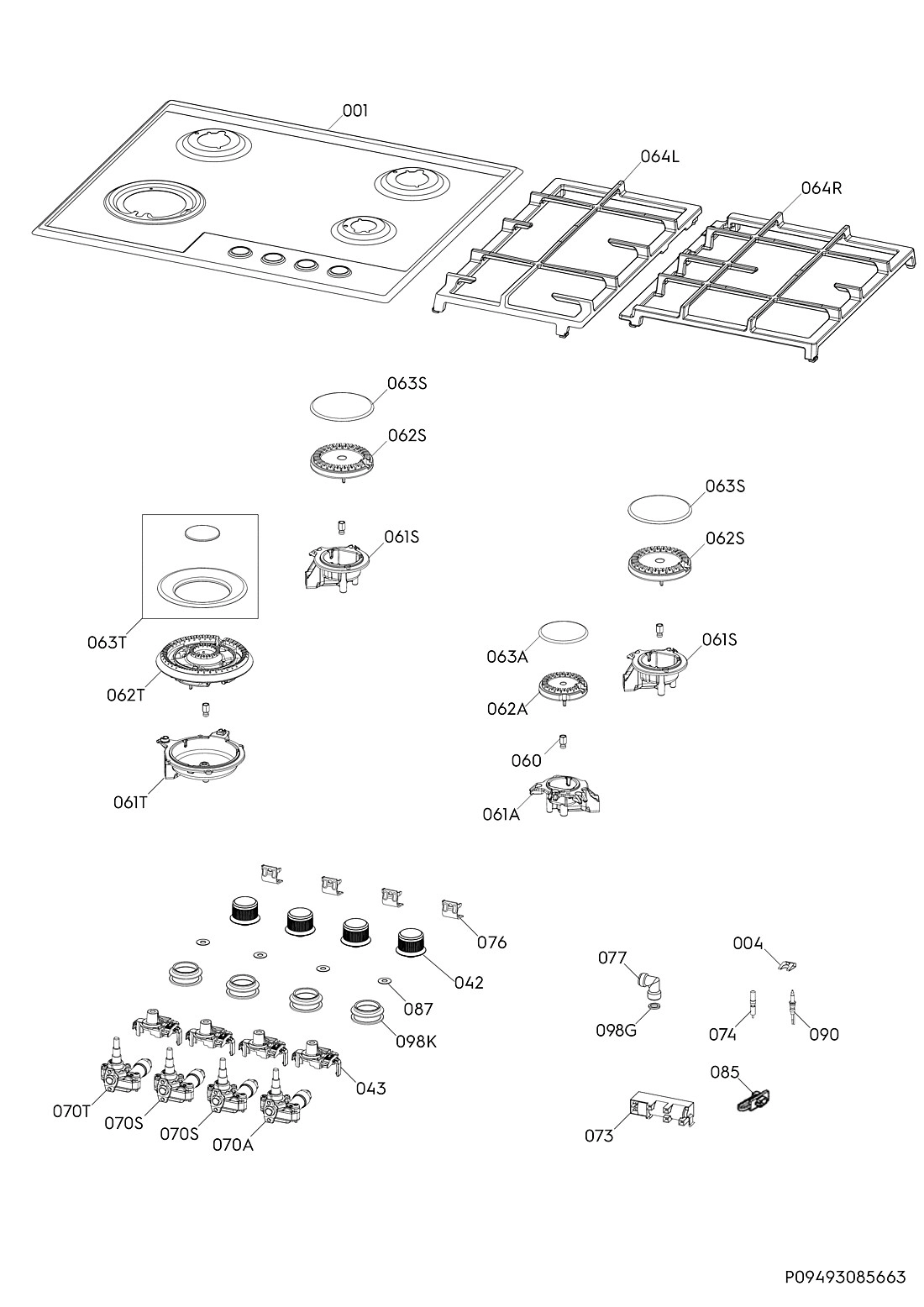 Explosionszeichnung Ikea 94964102700 SKÅLANGH4A 10551850