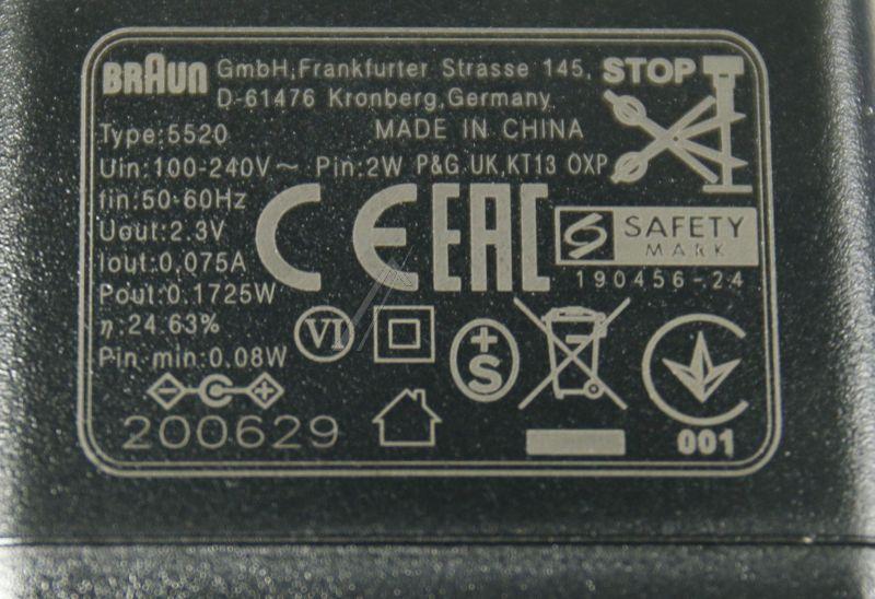 Braun 81730026 - Power supply 5520 2