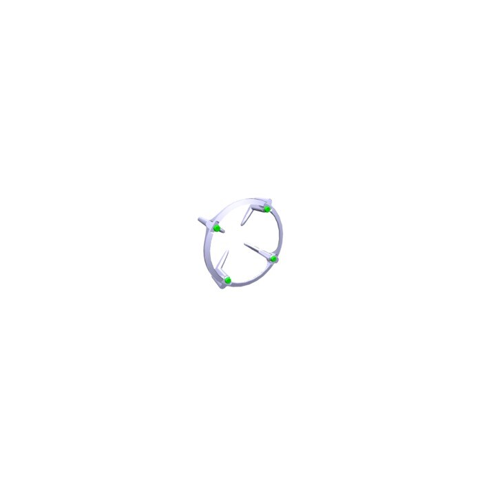 AEG Electrolux 140055859031 Brennerkreuz - Grid,auxiliary,semi-rapid