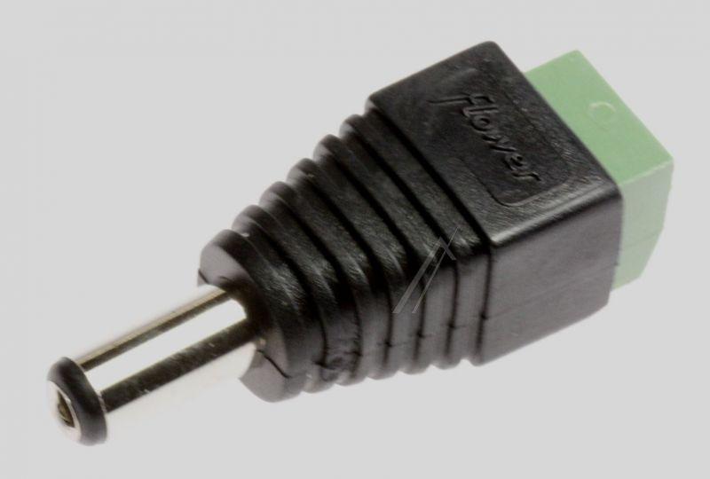 Delock 65396 Stecker - Adapter dc 2,1 x 5,5 mm stecker > anschlussblock 2 pin