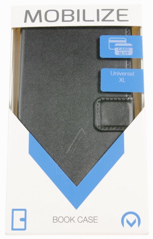 Mobilize 23462 - Classic passend für universal wallet book case xl black max 160mm x 78mm