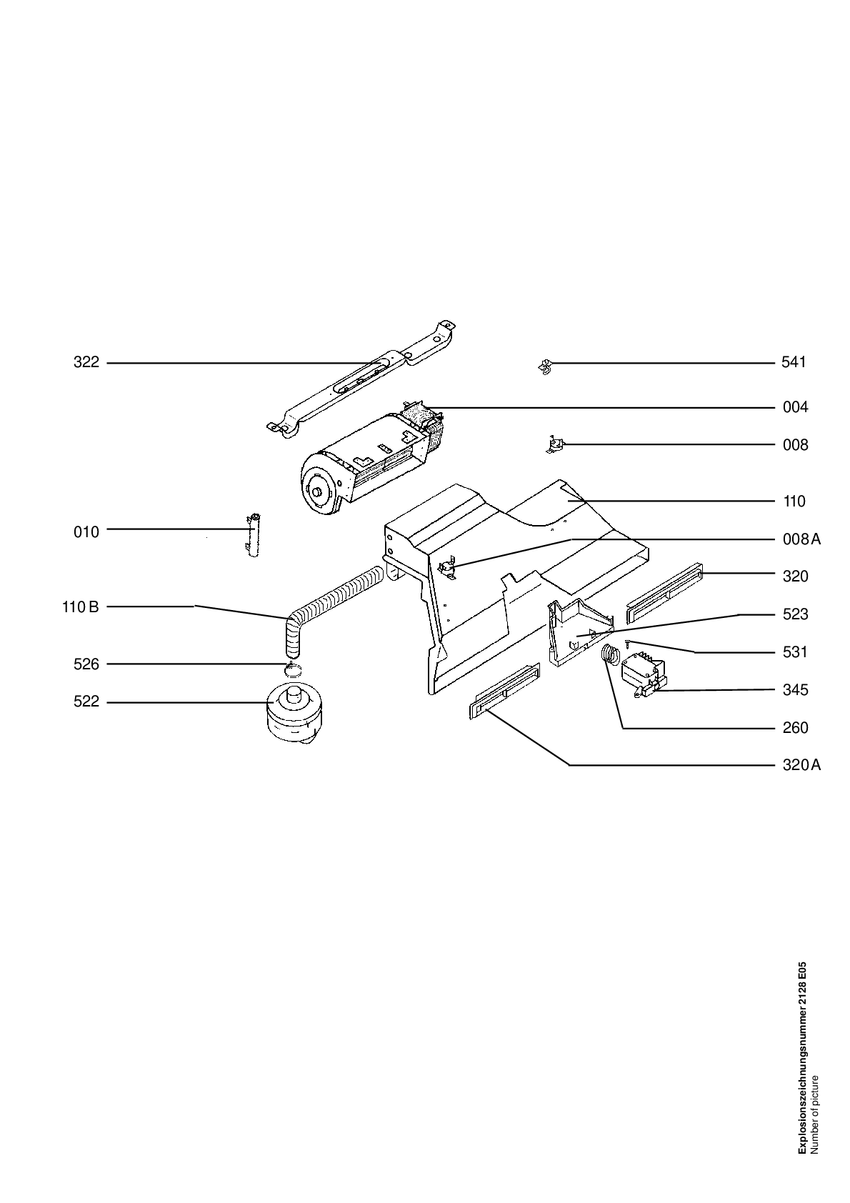 Explosionszeichnung AEG 94031639900 E40402-M2