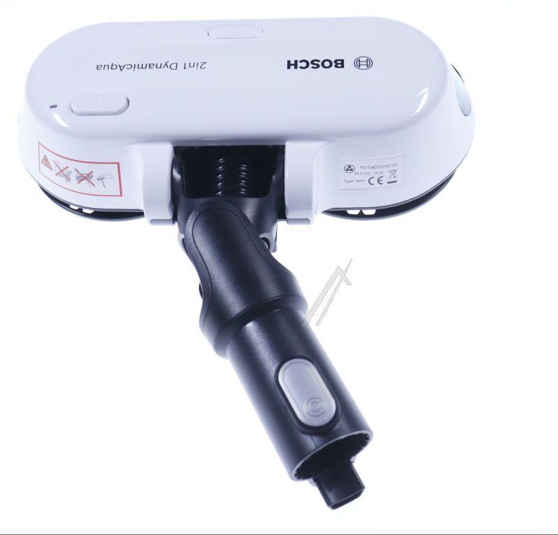 BSH Bosch Siemens 17008705 - Wischdüse bosch, schwarz/schwarz, klickverbindung, kunststoffsohle, mit wischpads, mit rädern - nur zu verwenden mit pro