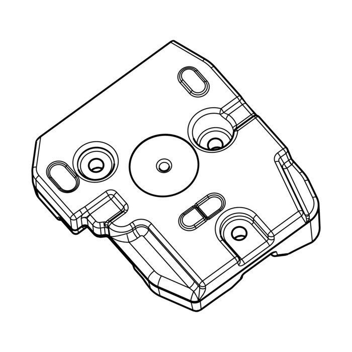 AEG Electrolux 140002731044 Gewicht - Gegengewicht oben, grün 12.1kg