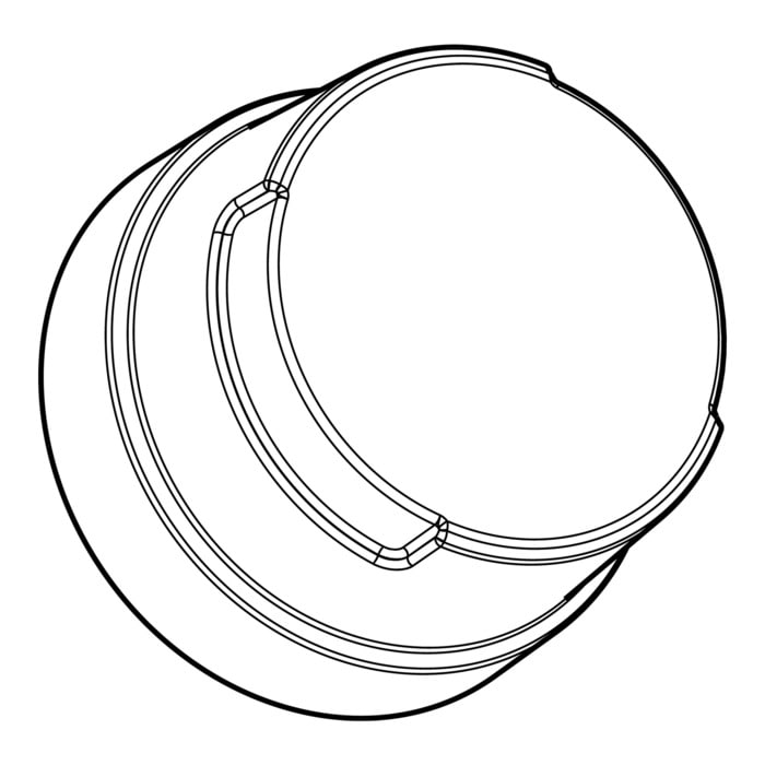 AEG Electrolux 3425845017 Knebel - Knebel,energieregler,weiss