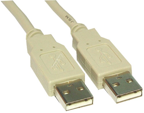 COM - Usb-kabel typ-a stecker/typ-a stecker 5,0m
