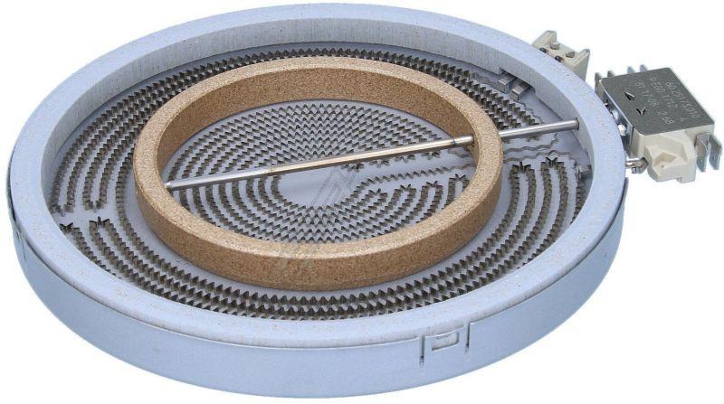 Zweikreis-Strahlungsheizkörper 1051213004 für Herd 210/120s 2200w 230v wie AEG Ersatzteil