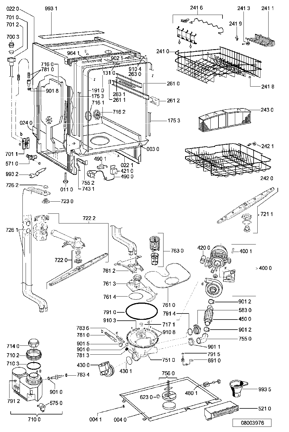 Explosionszeichnung Ikea 854540501790 DWF 405 S Explosionszeichnung Ikea 854540501790 DWF 405 S