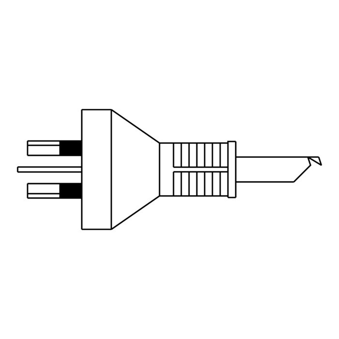 AEG Electrolux 8581324807495 Netzkabel - Power cable,aus,2000mm,3x1.0mm