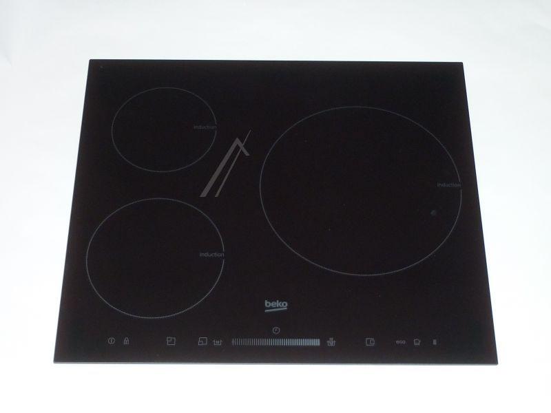 Arcelik Grundig Beko 190261367 Glasplatte - Glass brenner platte gruppe