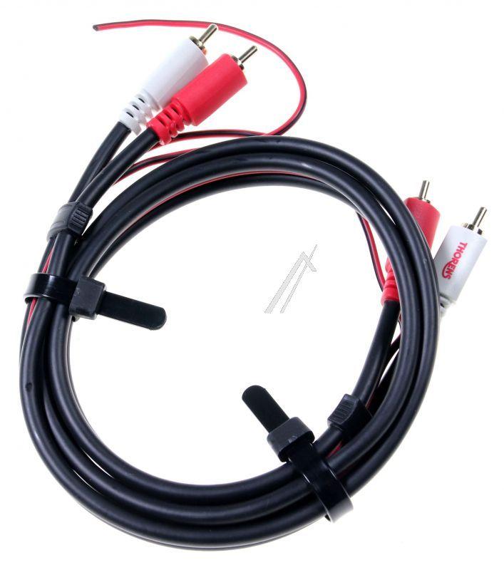Thorens 1295095 Cinchkabel - C phono kabel 1m mit masseleitung