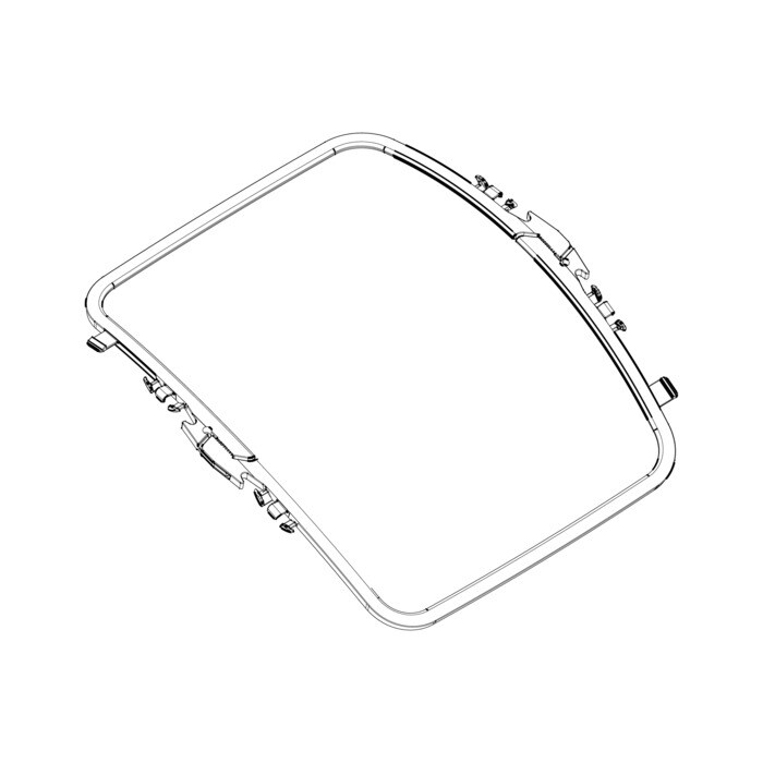 AEG Electrolux 1468733025 Waschmaschinentürgriff - Griff,weiss