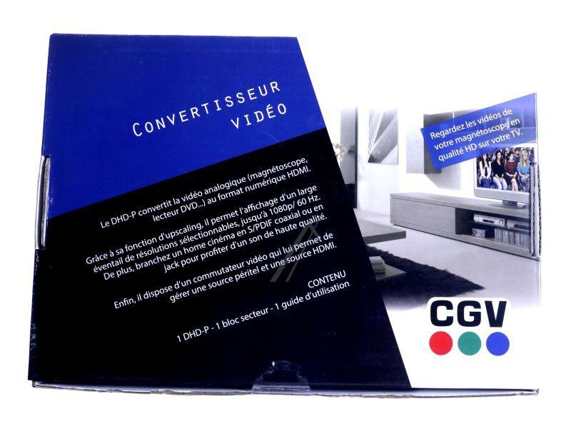 CGV 50035 HDMI-Converter - Convertisseur vidéo péritel vers hdmi compatible secam