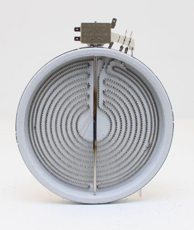 Teka 60702011 Strahlenheizkörper - Vt plate 2000/1400w ø 210/175 dc hilight