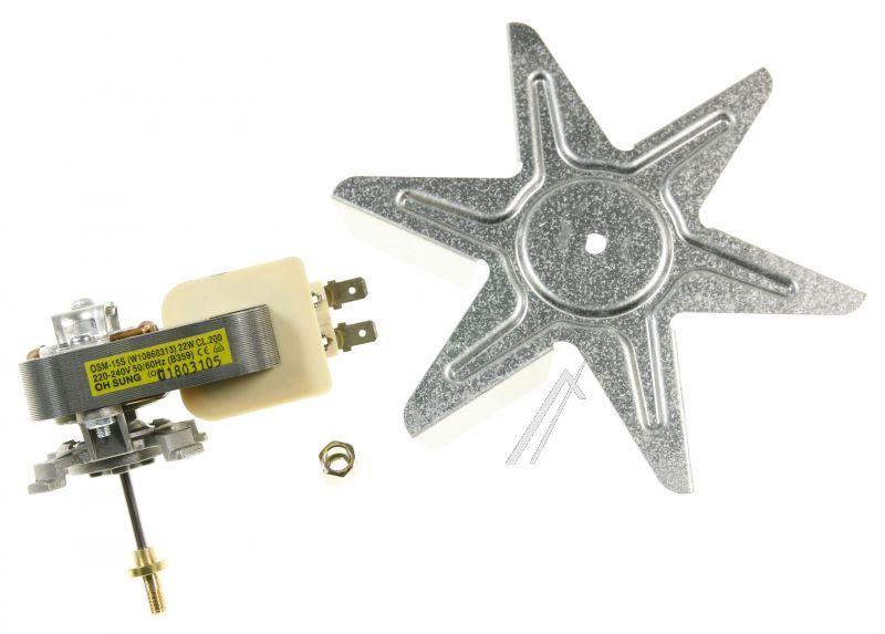 Whirlpool Indesit 488000533053 Lüfter - C00533053 umluftmotor