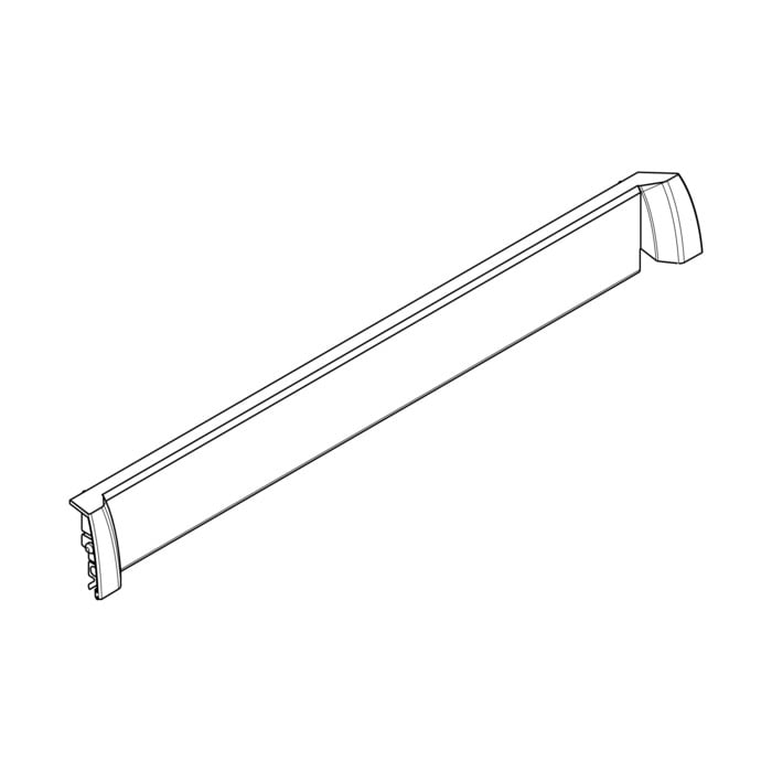 AEG Electrolux 140045703018 Schiene - Schiene,kopfteil,aussenblech,7