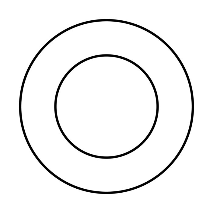 AEG Electrolux 3490901018 Dichtungsring - Dichtungsring,für,scharnier