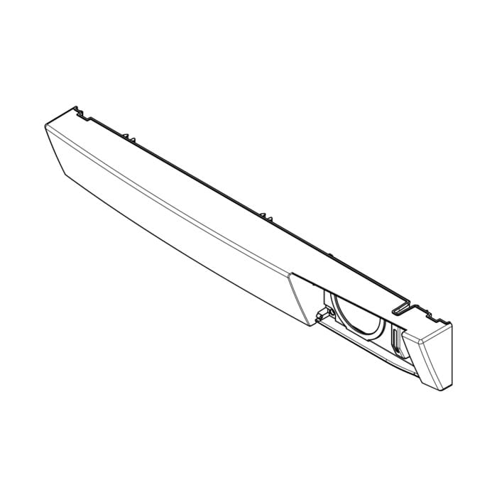 AEG Electrolux 1327643100 Bodenplatte - Fussplatte,geräteboden,silber