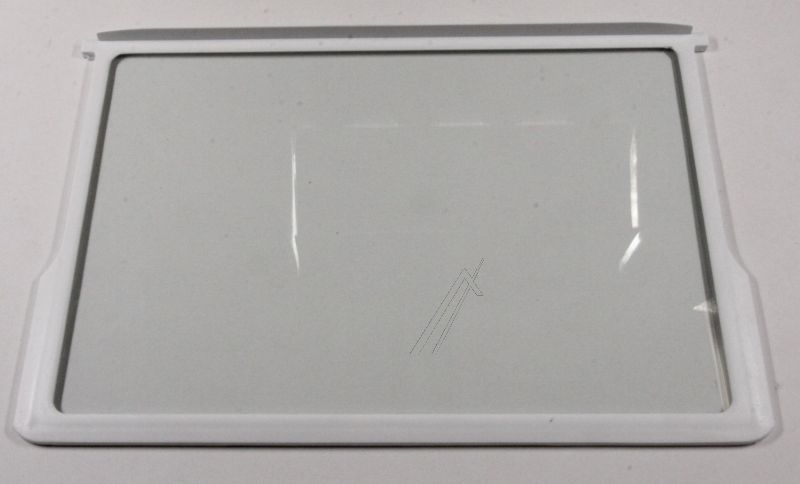 Vestel 42033137 Glasscheibe - R glass shelf(w.white frame)1400ank(s.w)