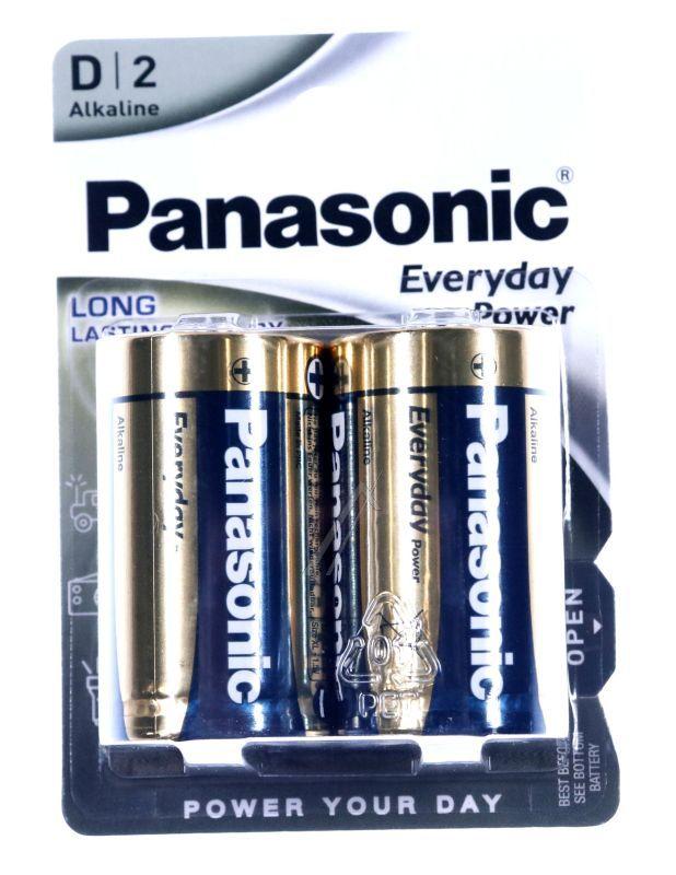 Panasonic LR20EPS2BP Mono Standardbatterie - Lr20 lr20eps/2bp everyday power alkali batterie d 1,5v 2er blister