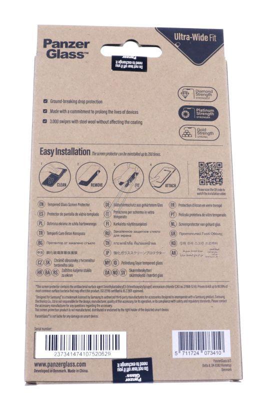Panzerglass 7341 Display-Schutzfolie - Passend für panzerglass screen protector samsung galaxy s23 fe | ultra-wide fit