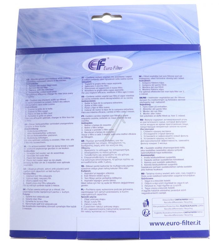 Aktivkohlefilter für Dunstabzugshaube 2 Stk Kohlefilter Nyttig fil 400 wie Ikea 704.019.47 Ersatzteil