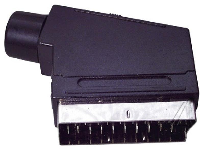 COM - Scartstecker/6pol.din buchse/umschaltbar