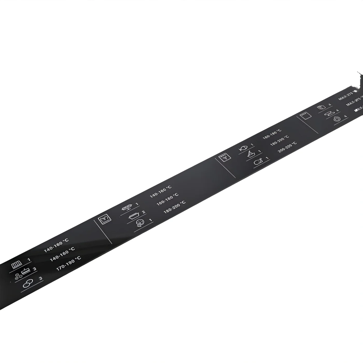 AEG Electrolux 5616622097 Innenscheibe - Szyba drzwi,sitodruk,wysoko-temperaturowy,524x402