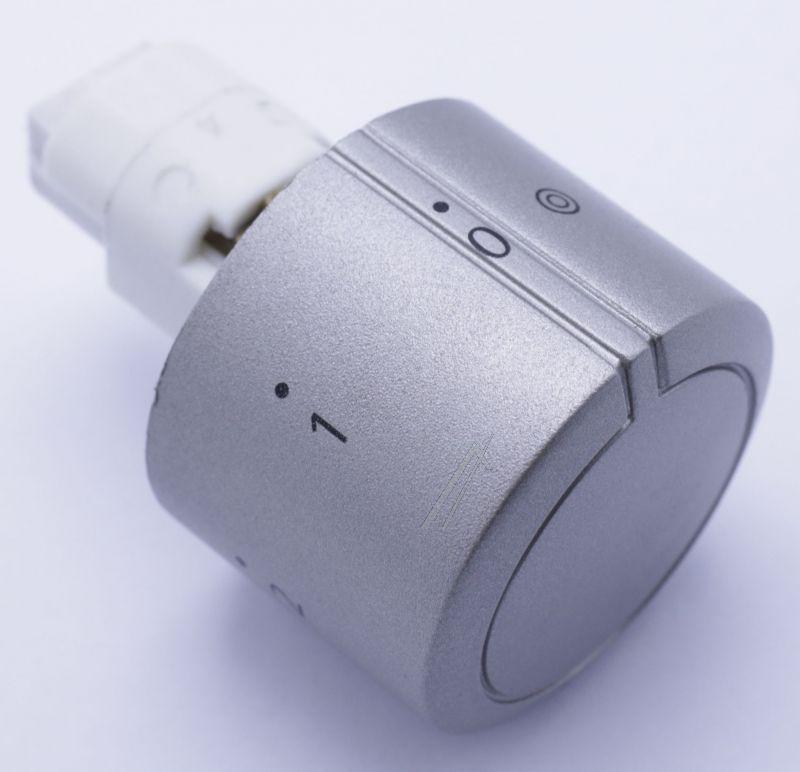 Vestel 42142492 Knopf Taste - Push/pull knob (inox,glaskeramik-oval) passend für dual zone