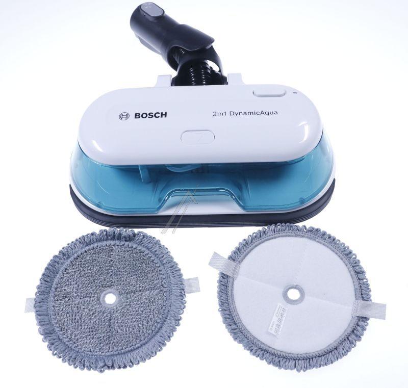 BSH Bosch Siemens 17008705 - Wischdüse bosch, schwarz/schwarz, klickverbindung, kunststoffsohle, mit wischpads, mit rädern - nur zu verwenden mit pro