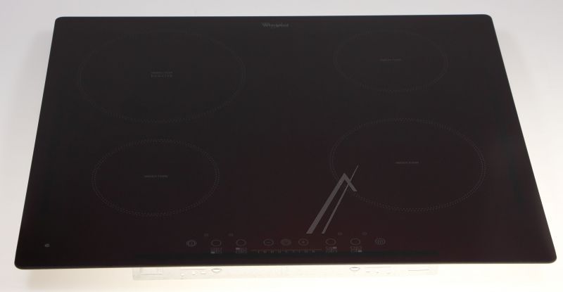 Whirlpool Indesit 481010556637 Glaskeramikfläche - C00312976 mulde montage ne