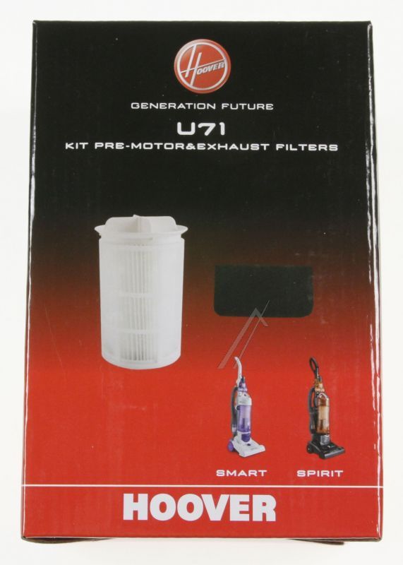 Candy Hoover 35601420 Staubsaugerfilter - U71 u71 kit filtri