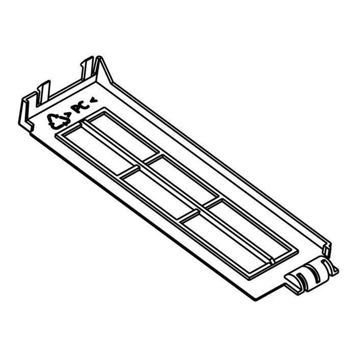 AEG Electrolux 3306596002 Klappe Deckel - Deckel,anschlusskasten/klemmle