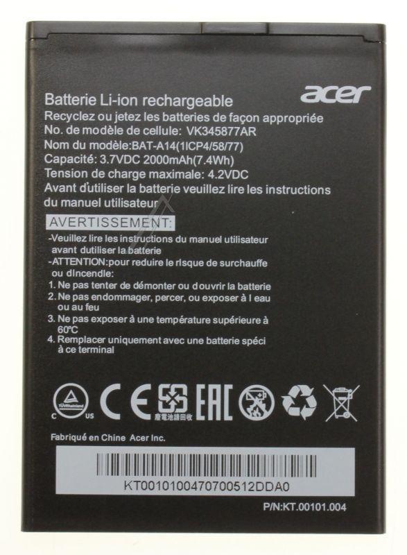 Acer KT00101004 GSM Akku - Bat-a14 kt.00101.004 battery.liion.2000mah.main