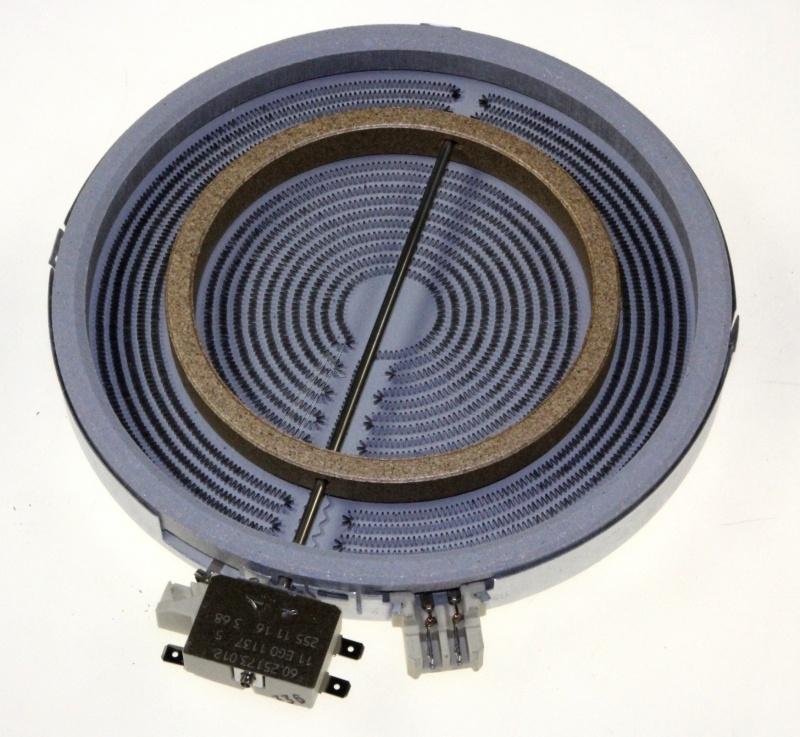 AEG Electrolux 3051749228 Zweikreis-Strahlungsheizkörper - 10.51211.441 strahlungsheizkörper 2-kreis 210/140mm, 1000/2100w 400v