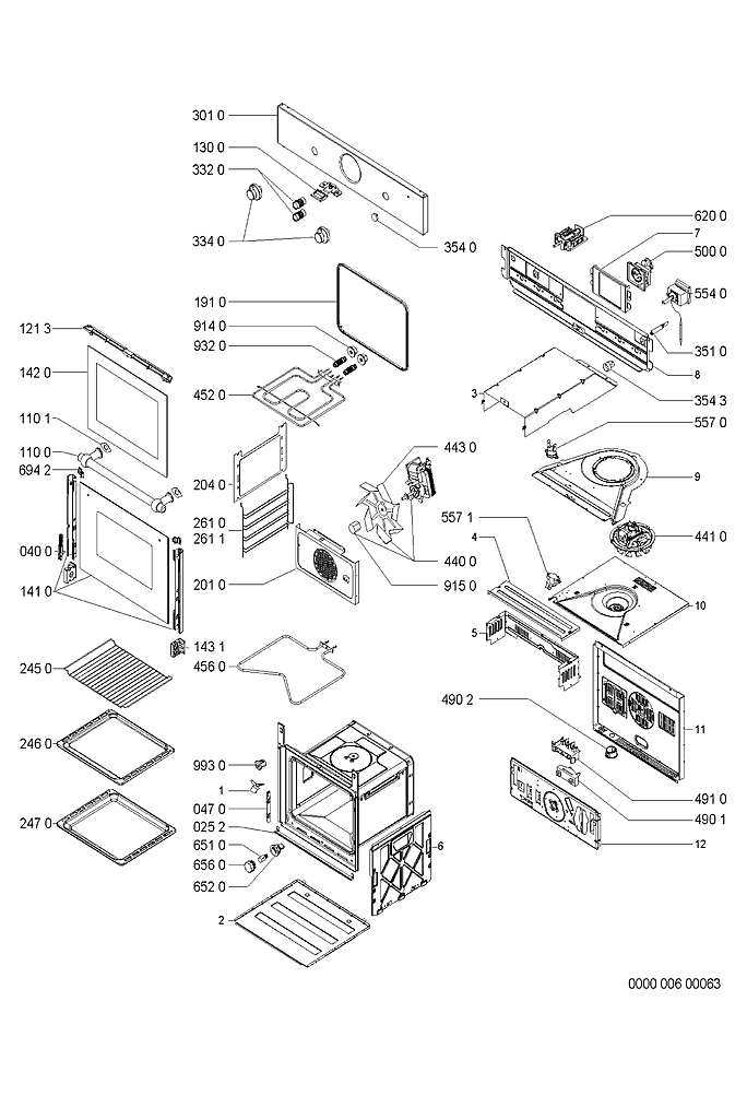 Explosionszeichnung Ikea 857915901512 OBI M00 AN