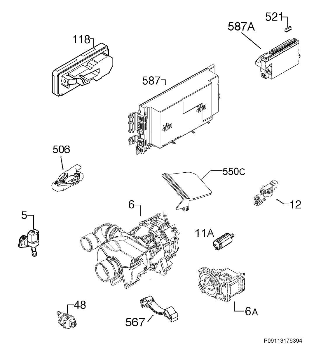 Explosionszeichnung Ikea 91153910500 LAGAN Explosionszeichnung Ikea 91153910500 LAGAN