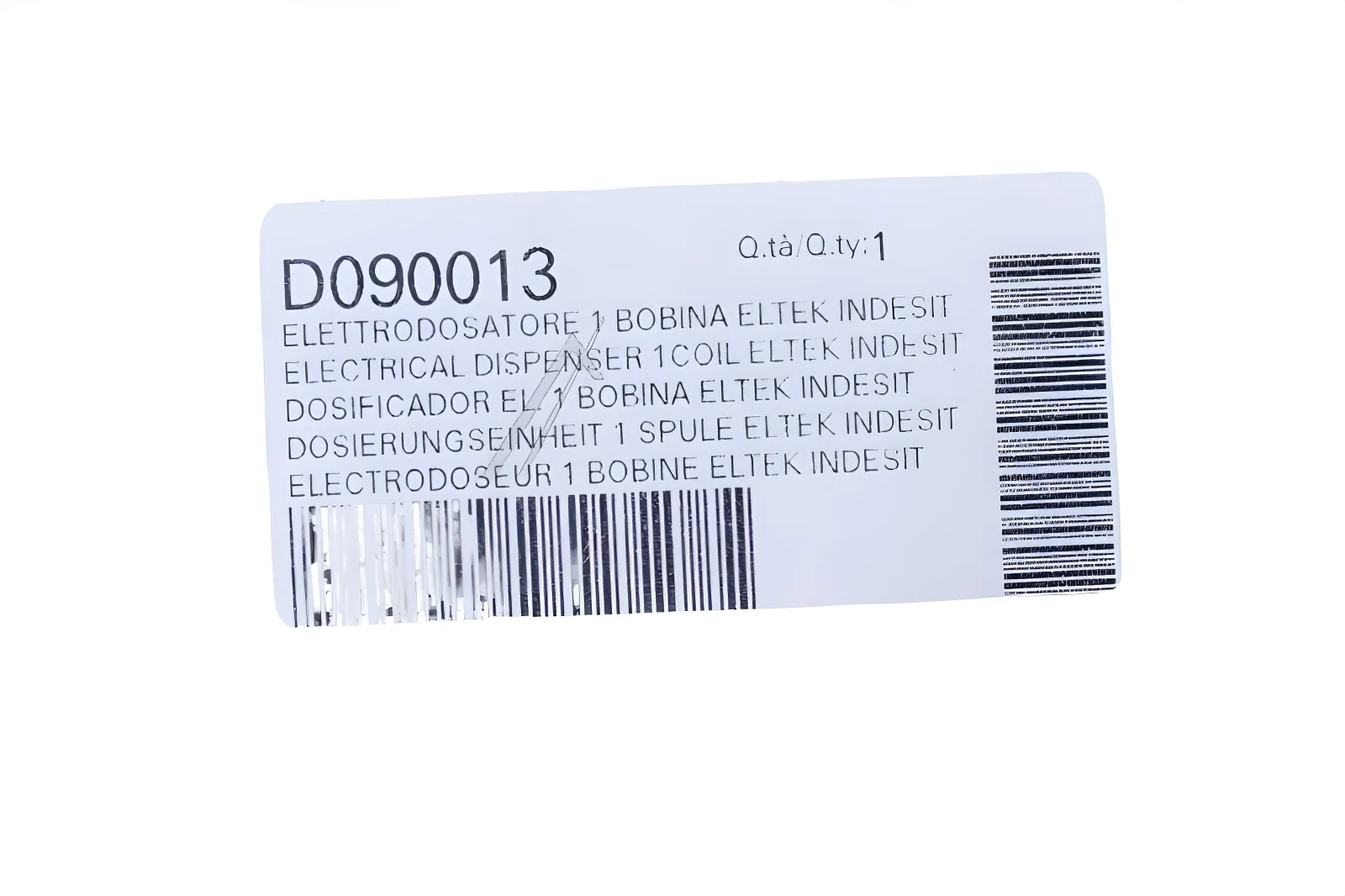 Dosierkombination für Geschirrspüler Dosiereinheit wie Indesit C00104789 Ersatzteil